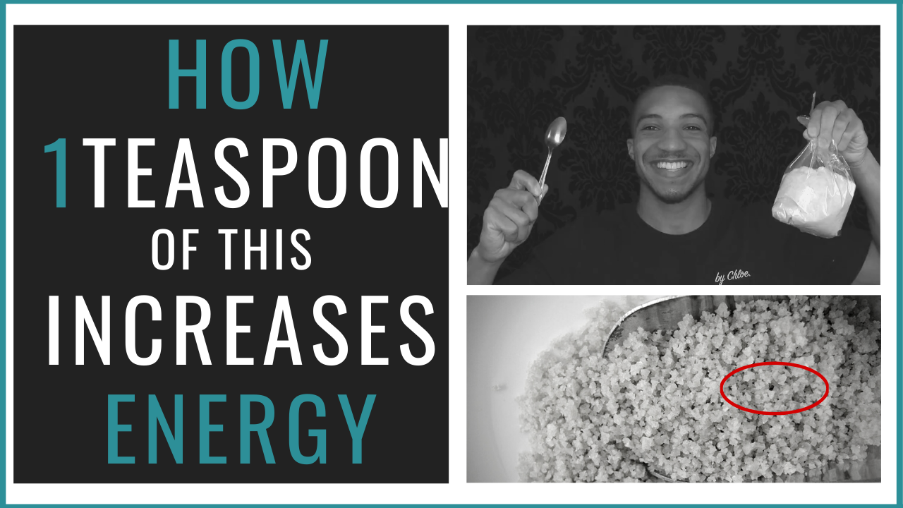 How 1 Teaspoon of THIS Salt Increases Energy   How THIS Salt Lowers Blood Pressure